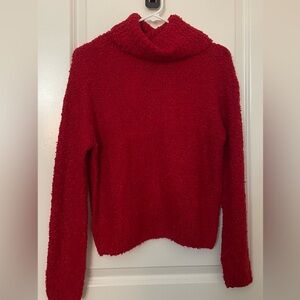 GU Red Sweater Turtle neck